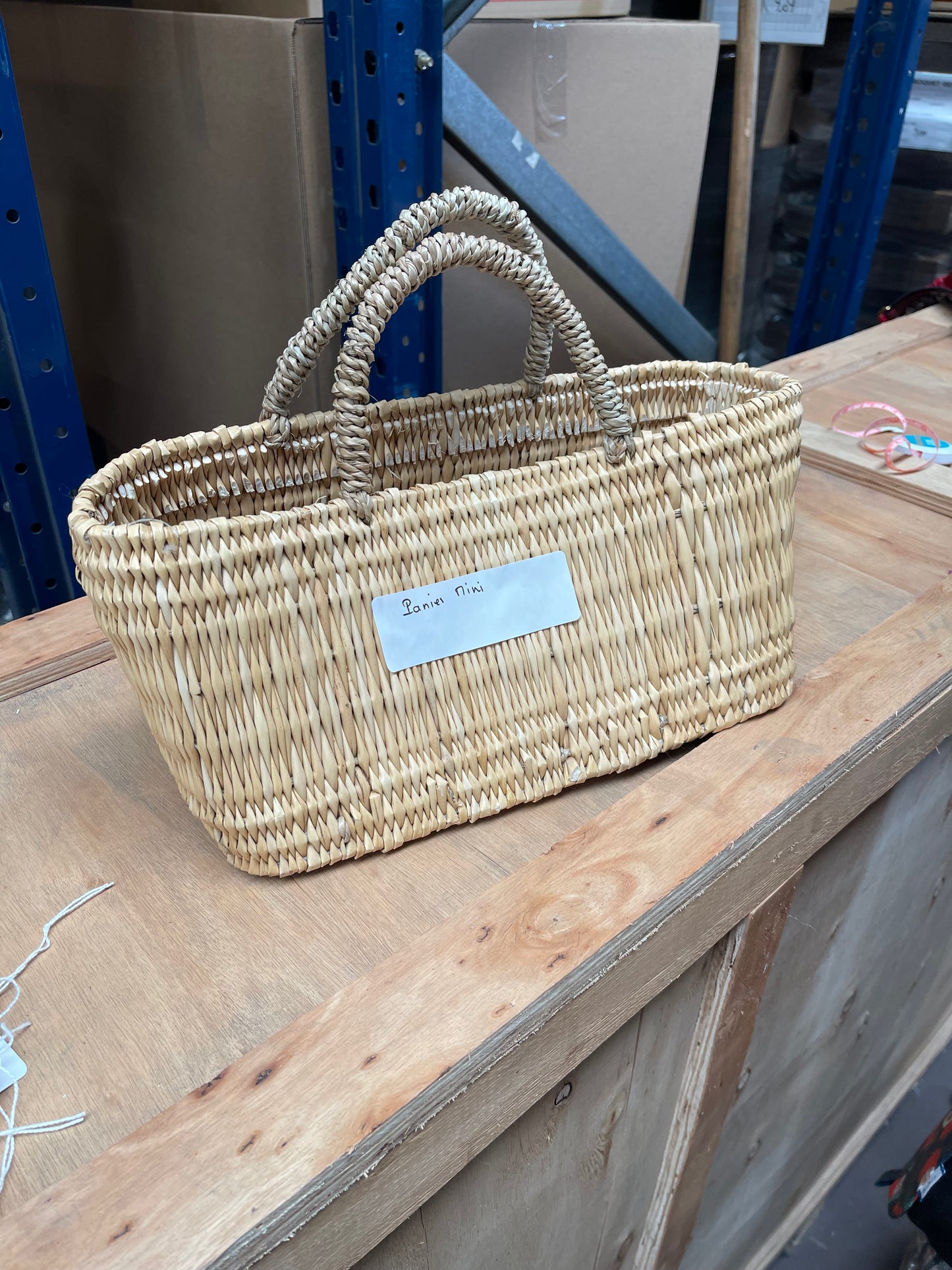 Panier couleur naturel