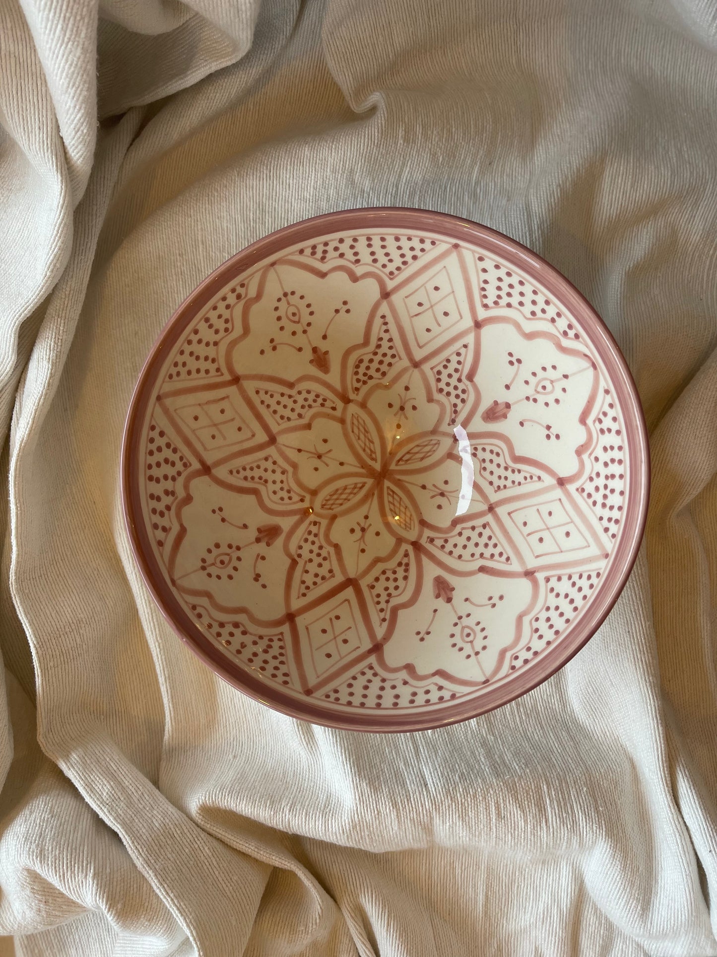Saladier Amazigh en rose