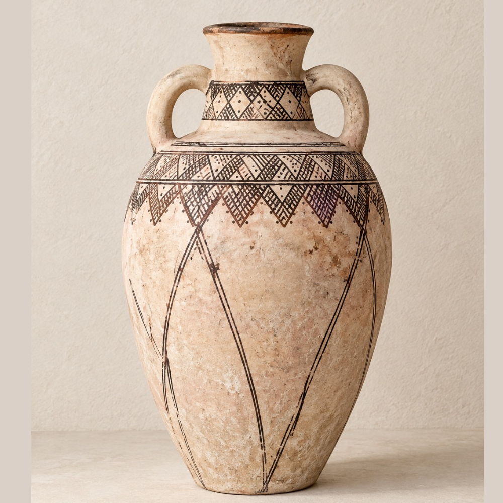 Jarres marocaines en terre cuite
