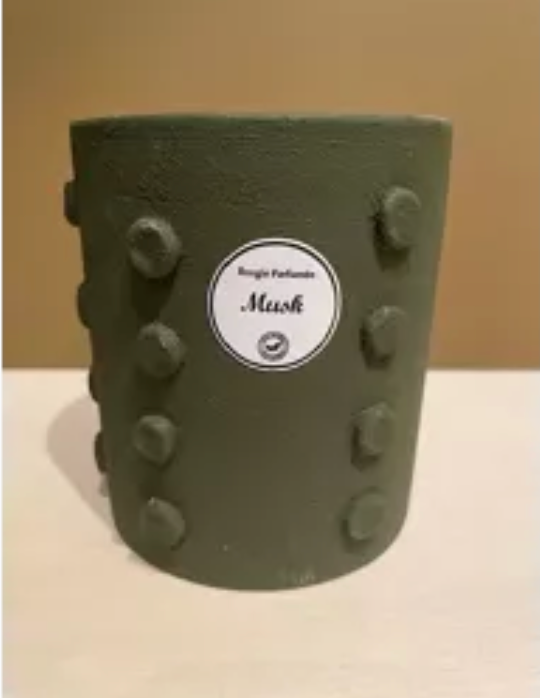 Bougies en terre cuite grande taille