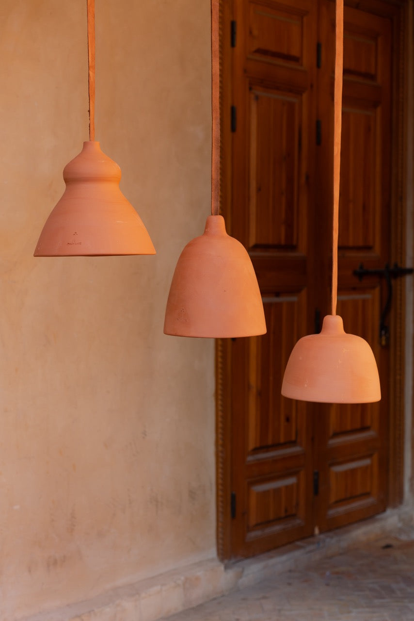 Suspension Terre cuite