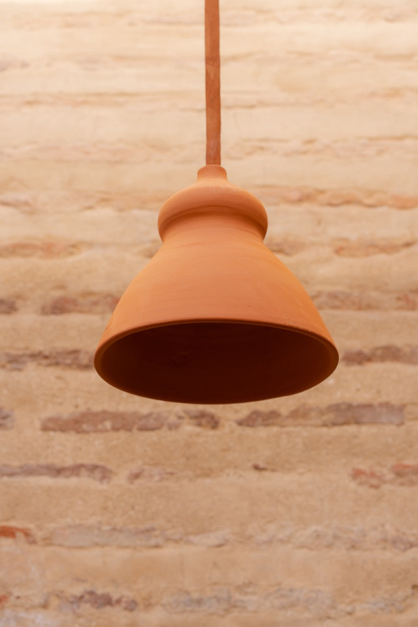Suspension Terre cuite