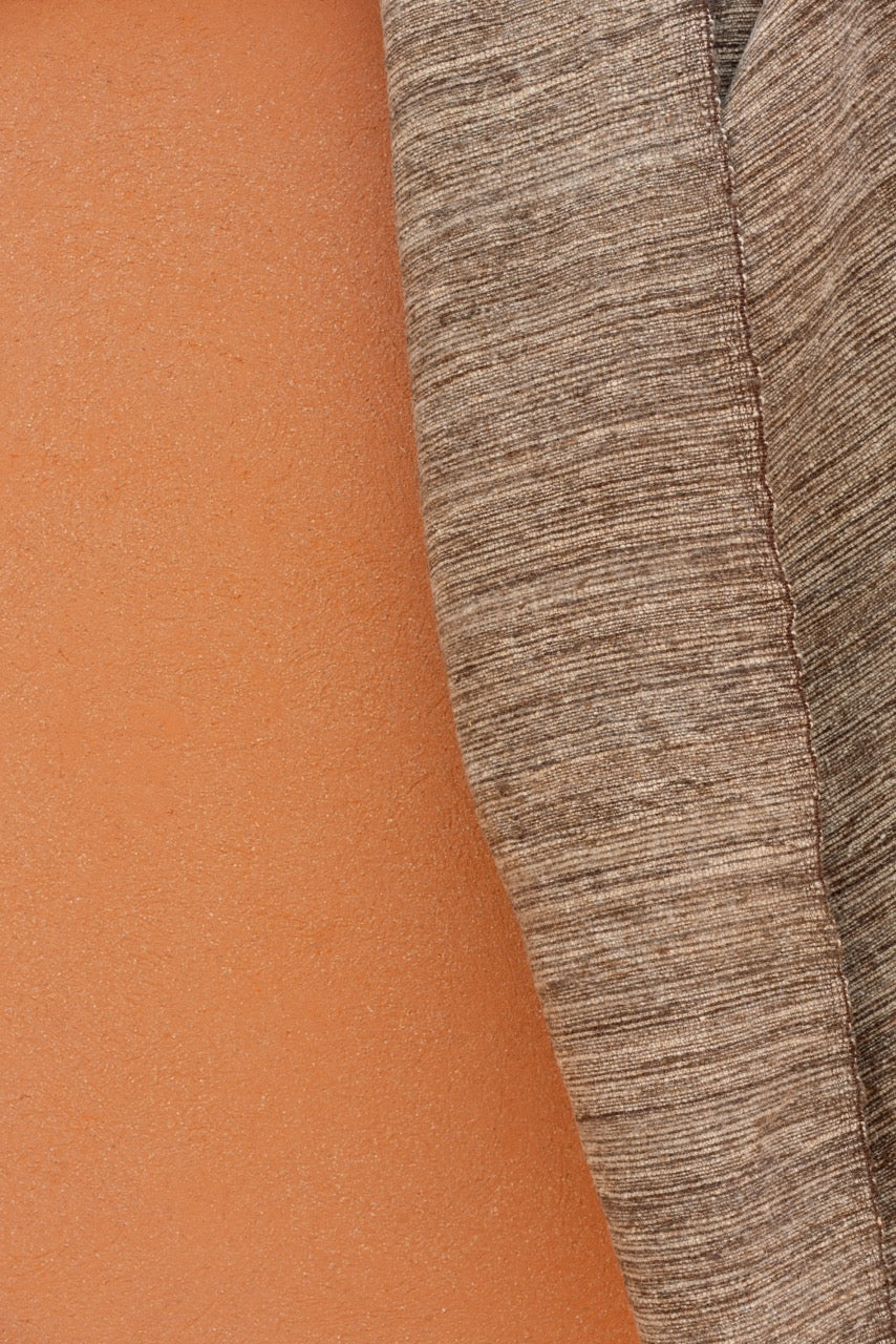 Couvre lit/Plaid Marron beige