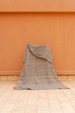 Couvre lit/Plaid Marron beige