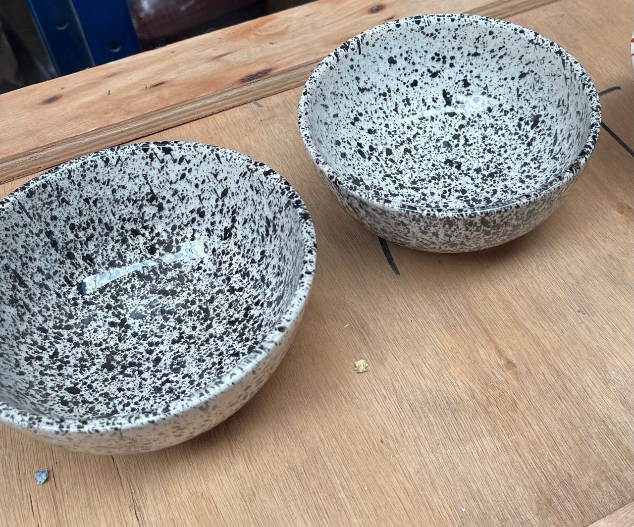 Bol moucheté Noir et écru