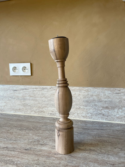 Bougeoirs en bois ASAYL