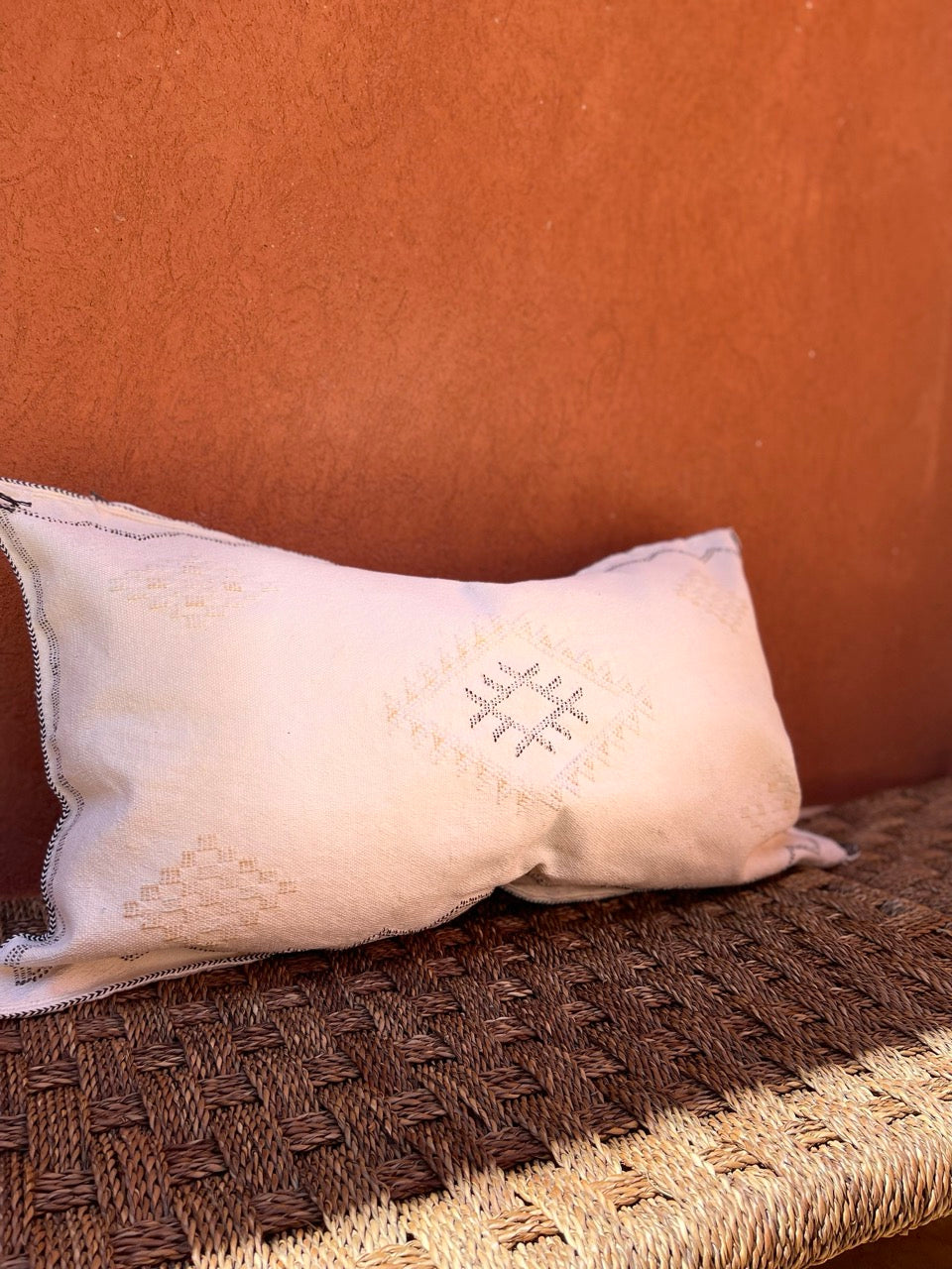 Housse de coussin - Soie de cactus