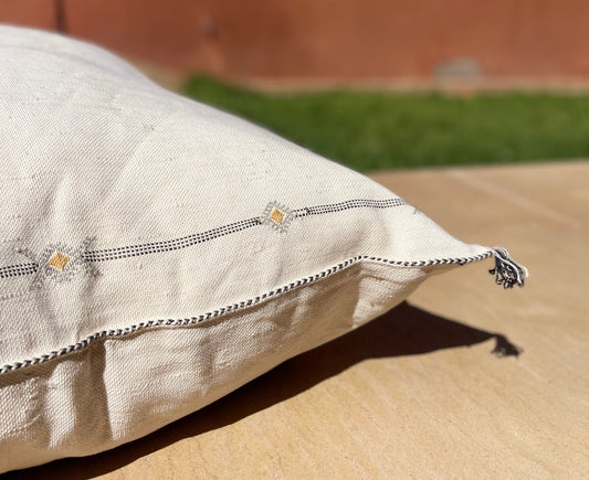 Housse de coussin/Pouf - Soie de cactus XL