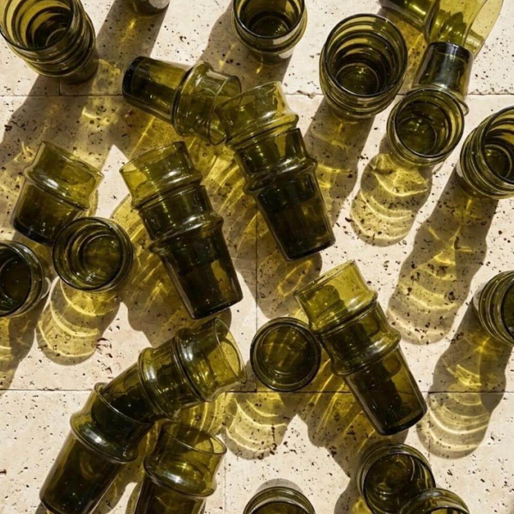 Verre-beldi-artisanat-marocain-ambre