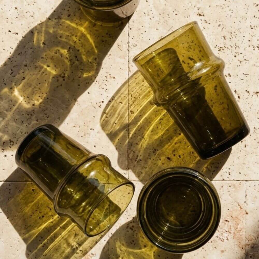 artisanat-marocain-flacon-verre-ambre