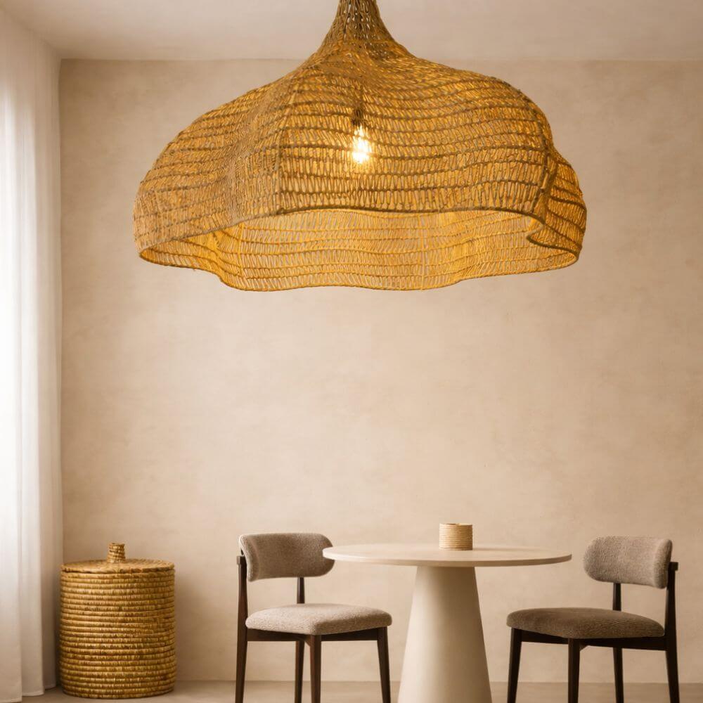 artisanat-marocain-lampe-suspension-rotin