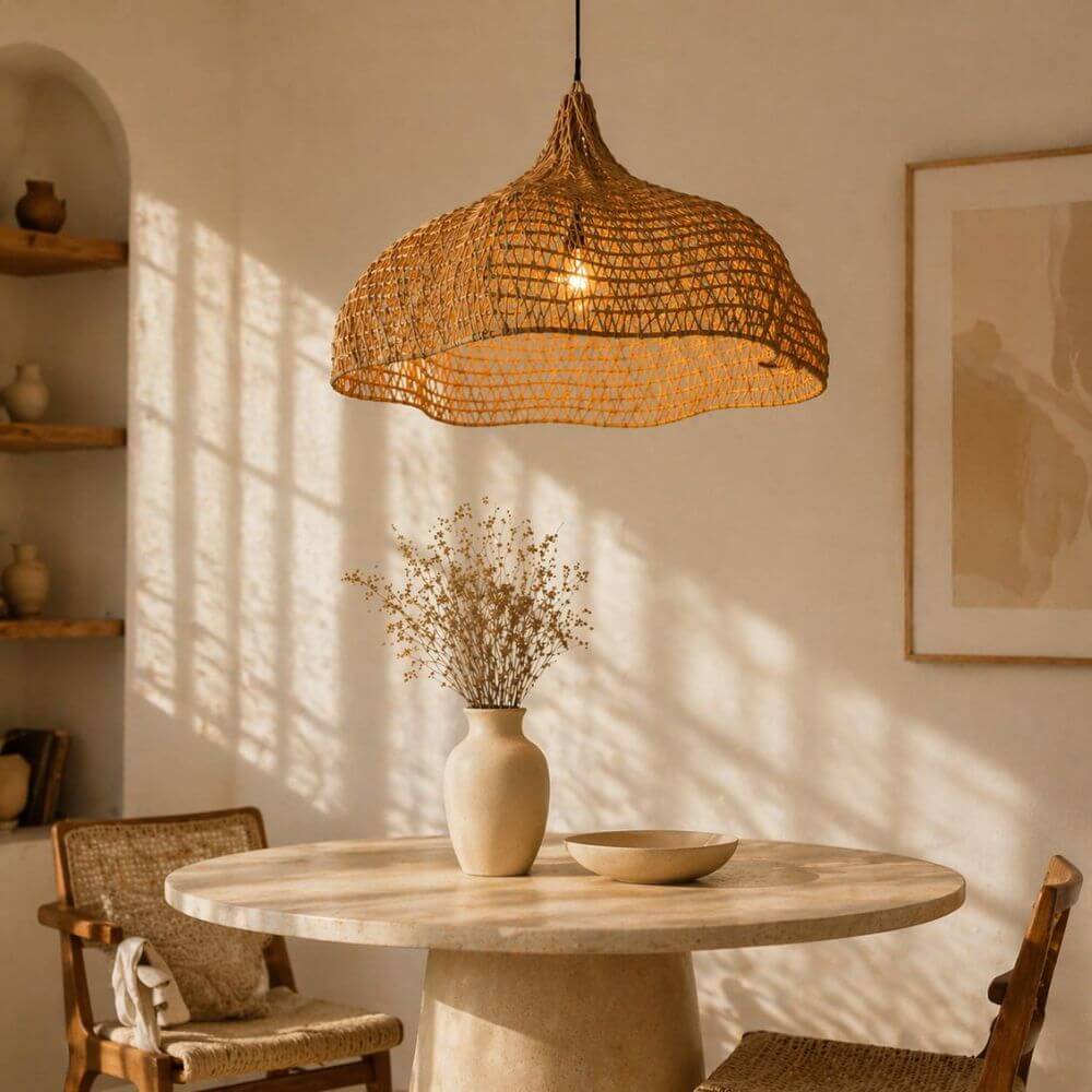 artisanat-marocain-luminaire-rotin
