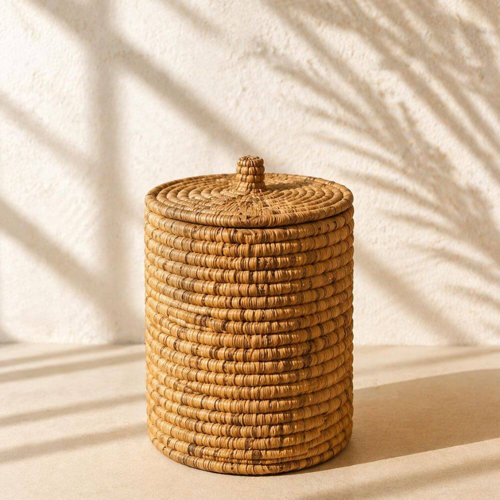 artisanat-marocain-panier-palmier-detail-couvercle