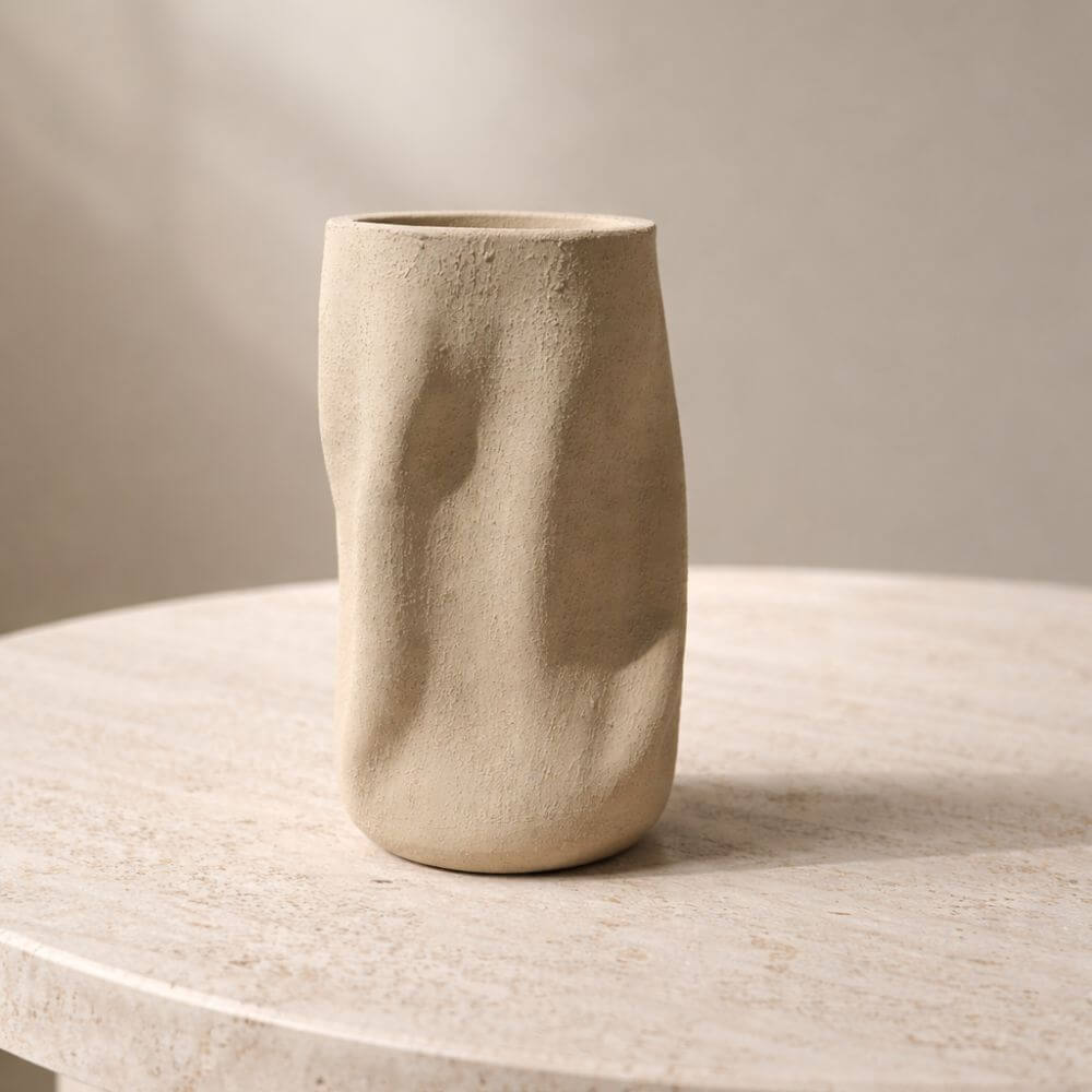 artisanat-marocain-vase-beige