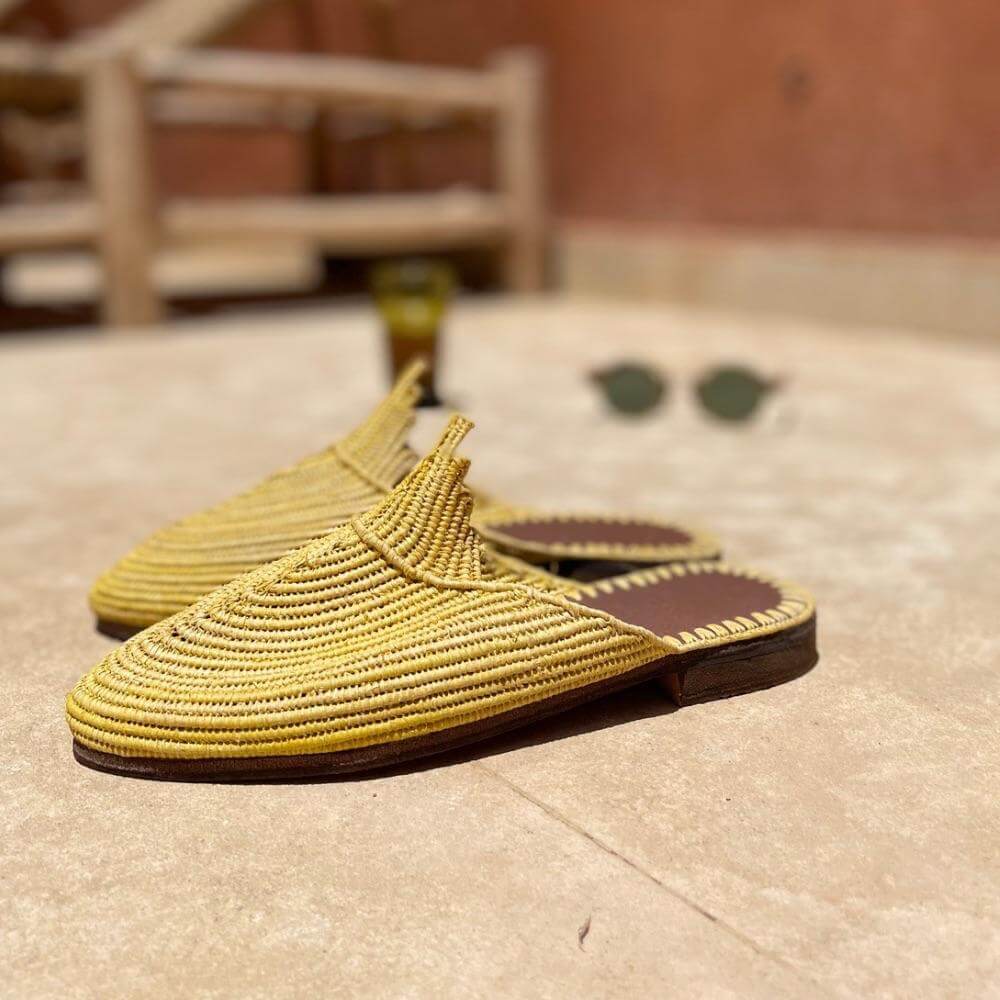 bligha-en-raphia-jaune-moutarde