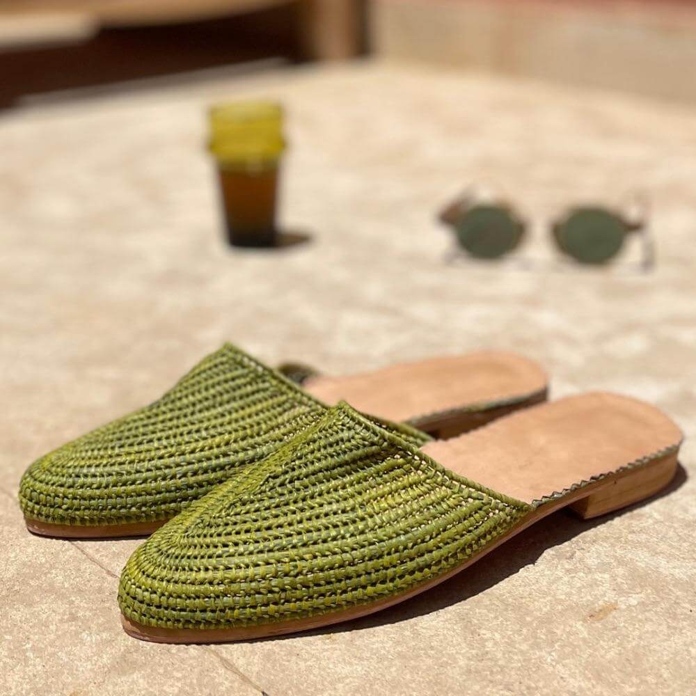 bligha-en-raphia-vert