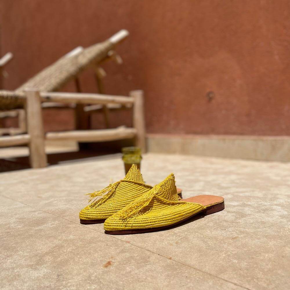 bligha-jaune-artisanal-en-raphia