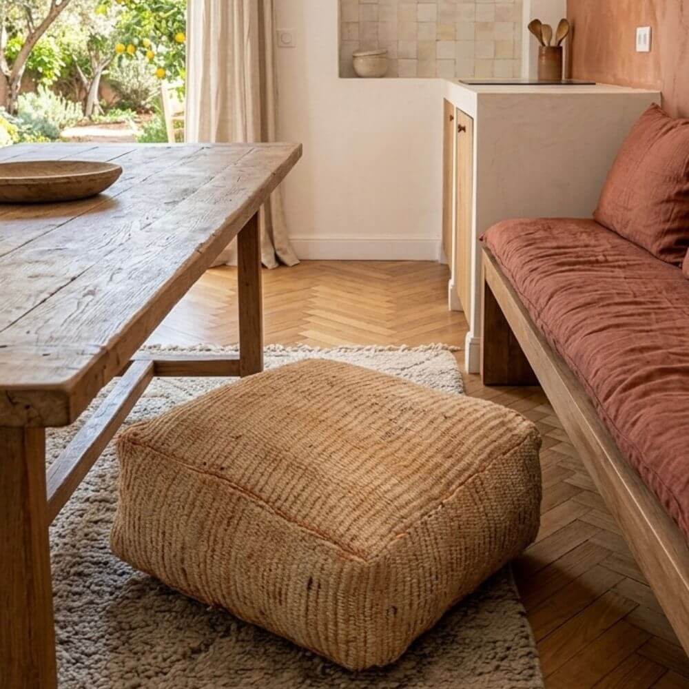 pouf-marocain-en-laine-fait-main