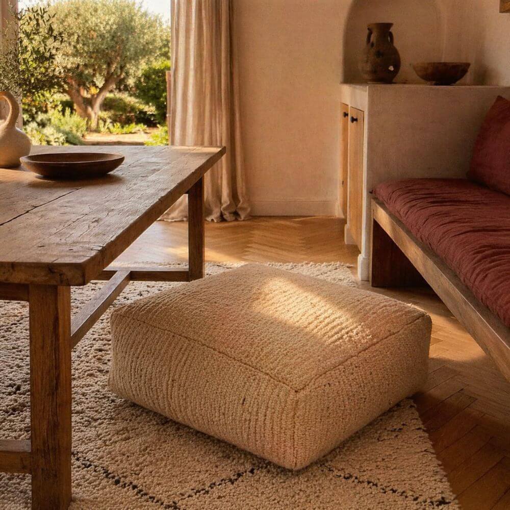 pouf-marocain-en-laine-fait-main